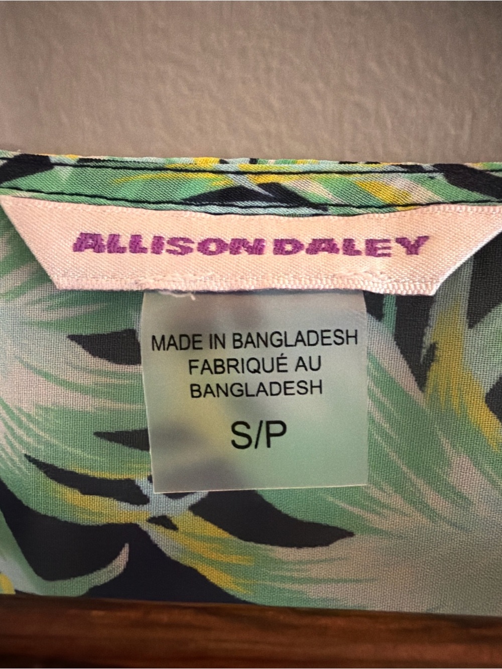Allison Daley Boho Mixed Print Open Front Kimono Cardigan Top S - Picture 5 of 8